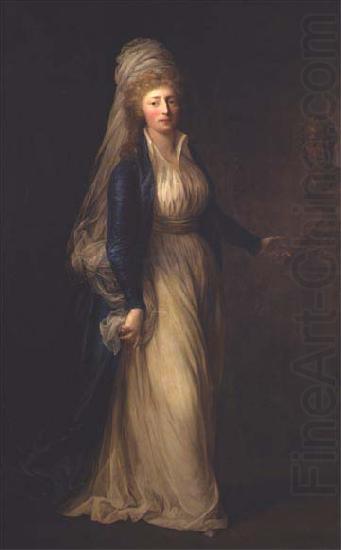 Anton Graff Portrait of Princess Louise Augusta of Denmark china oil painting image